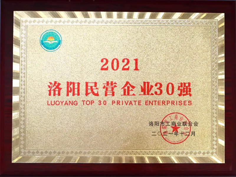 2021洛阳民营企业30强